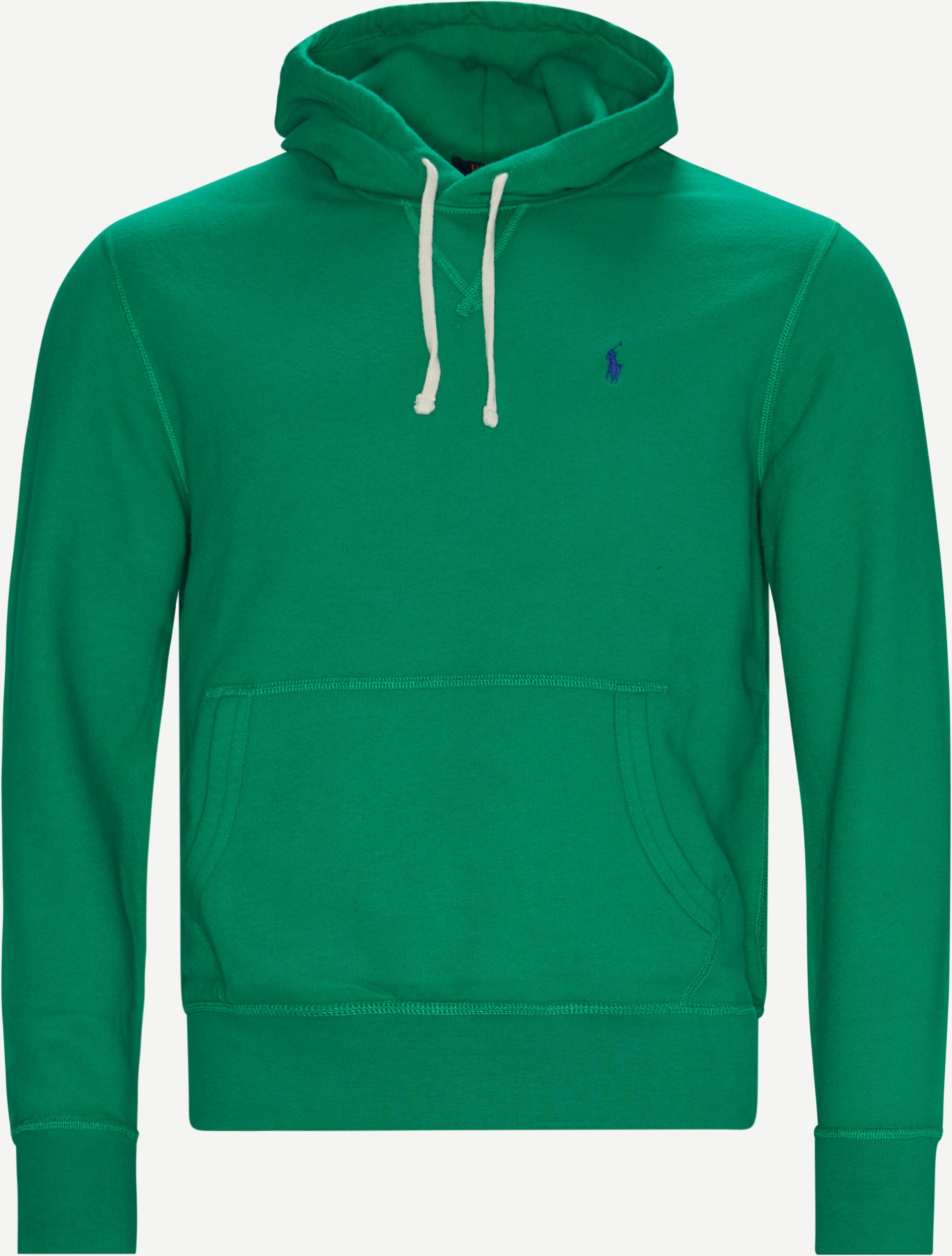 Hooded Sweatshirt - Sweatshirts - Regular fit - Green