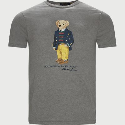 Polo Bear T-shirt Regular slim fit | Polo Bear T-shirt | Grey
