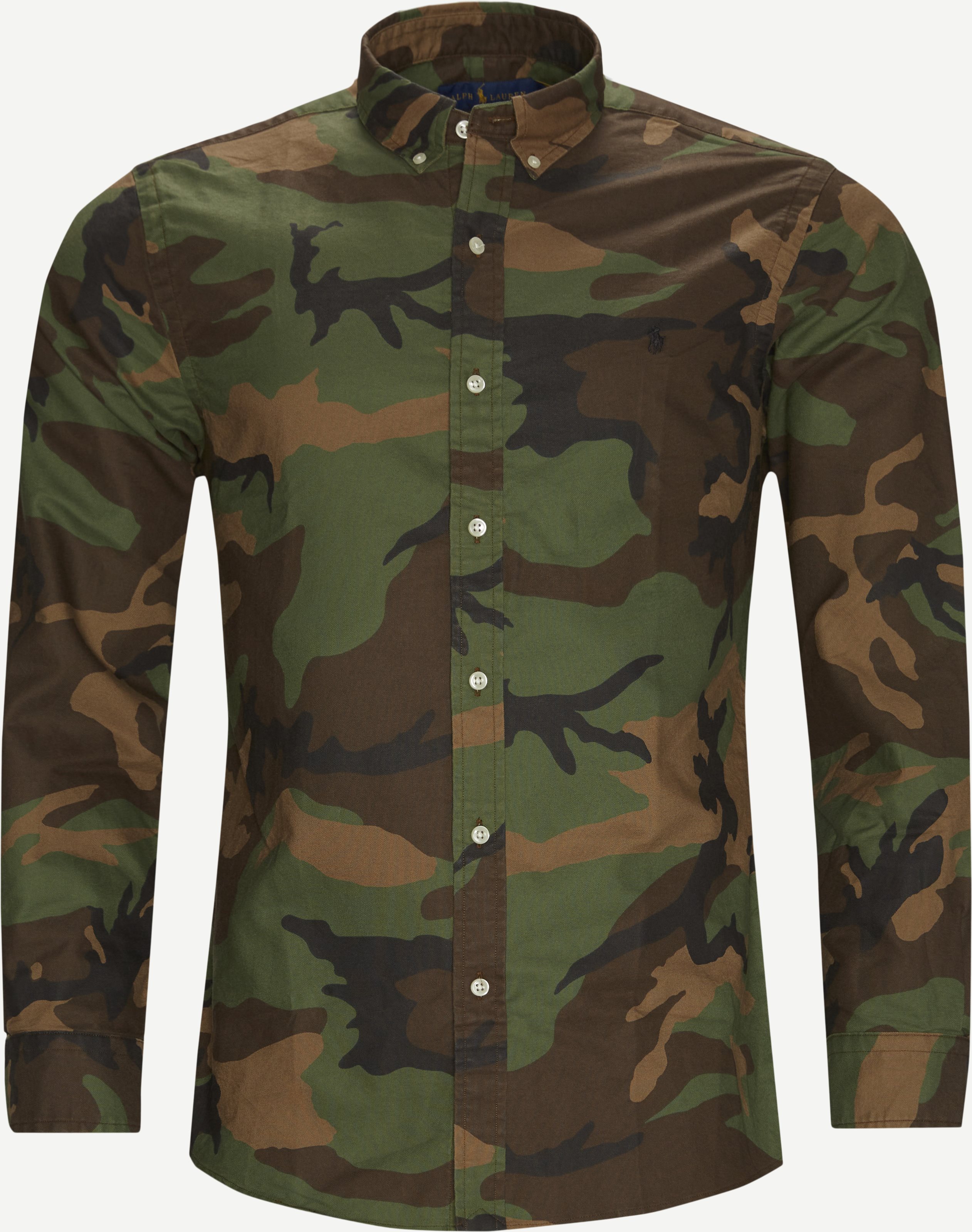 Camo Shirt - Shirts - Slim fit - Army