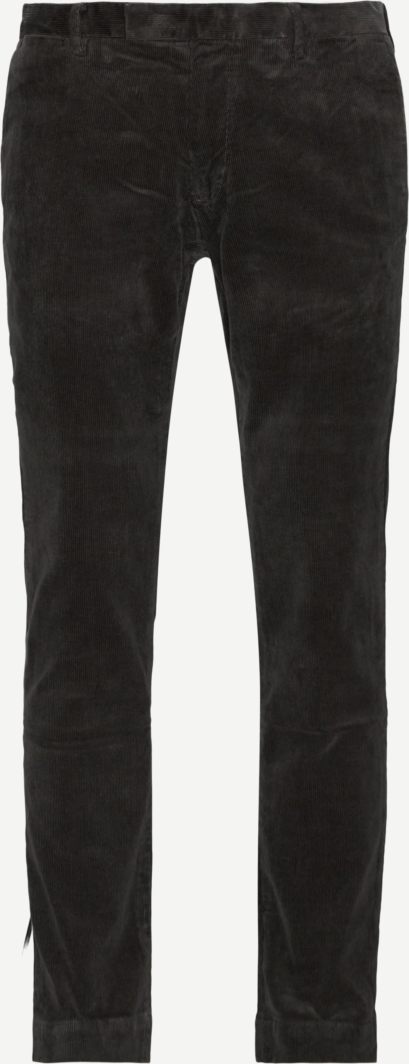 Velvet Chinos - Trousers - Slim fit - Grey