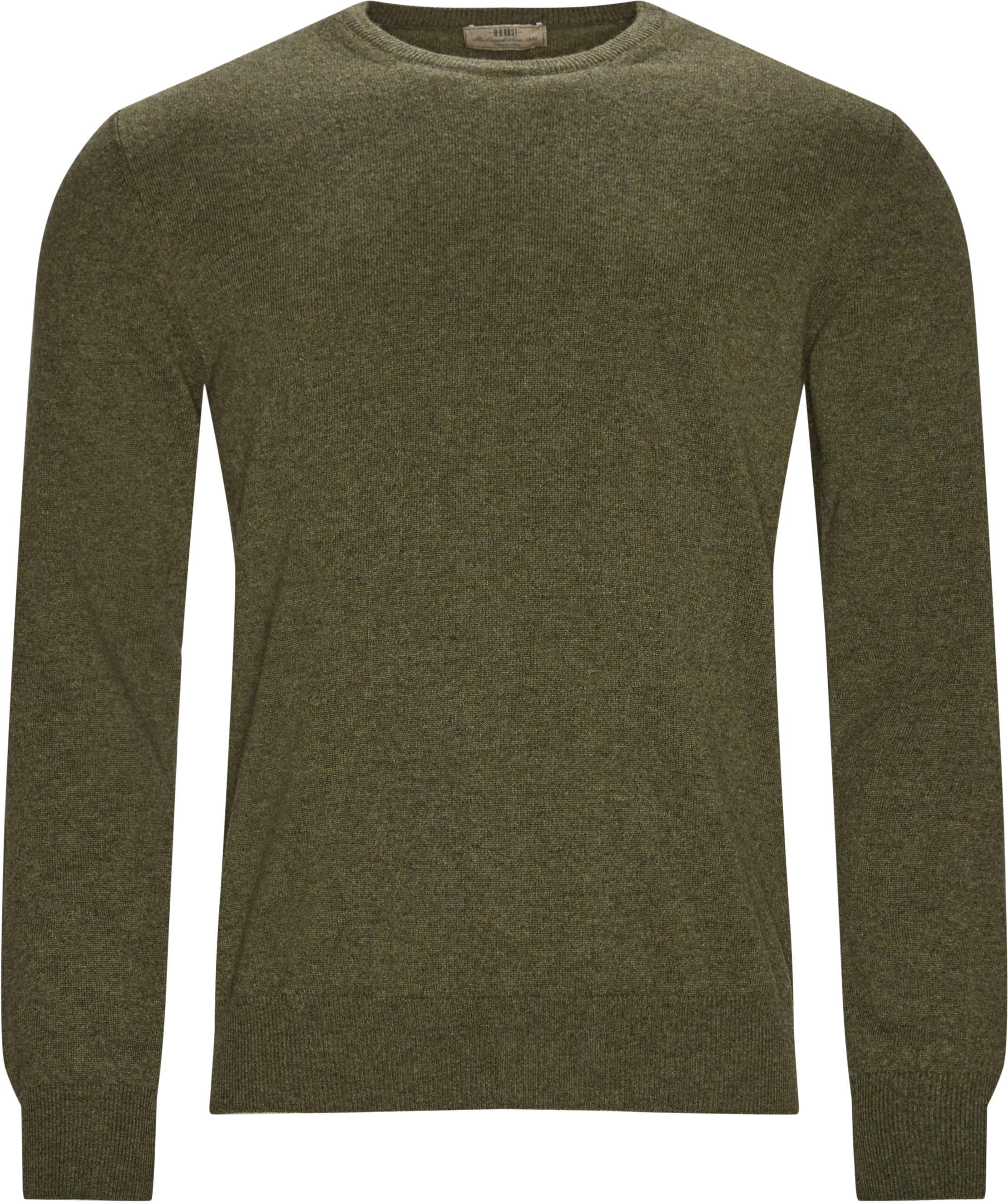 2040 Cashmere Knit - Knitwear - Regular fit - Army