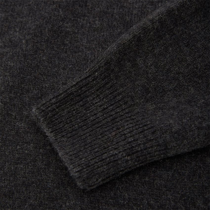 Barbour Knitwear PATCH CREW CHARCOAL