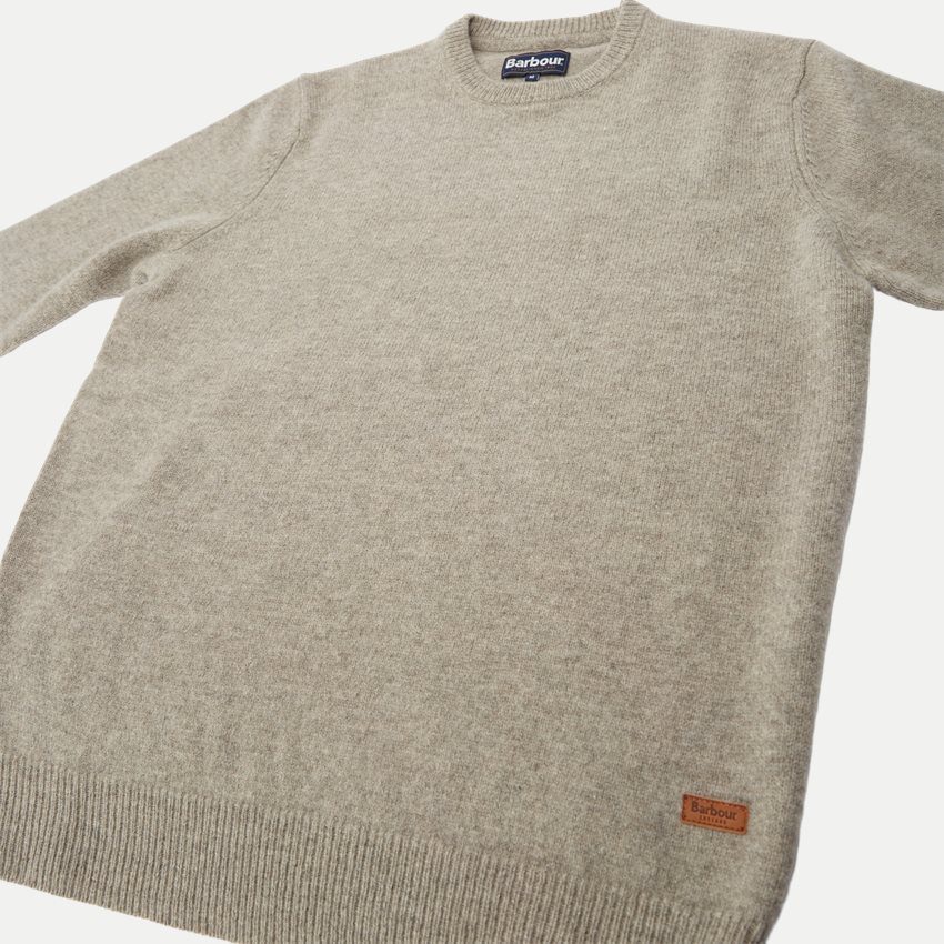 Barbour Knitwear PATCH CREW SAND