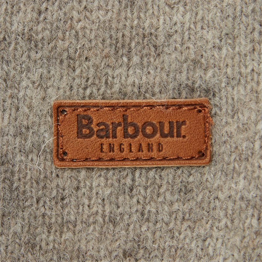 Barbour Stickat PATCH CREW SAND