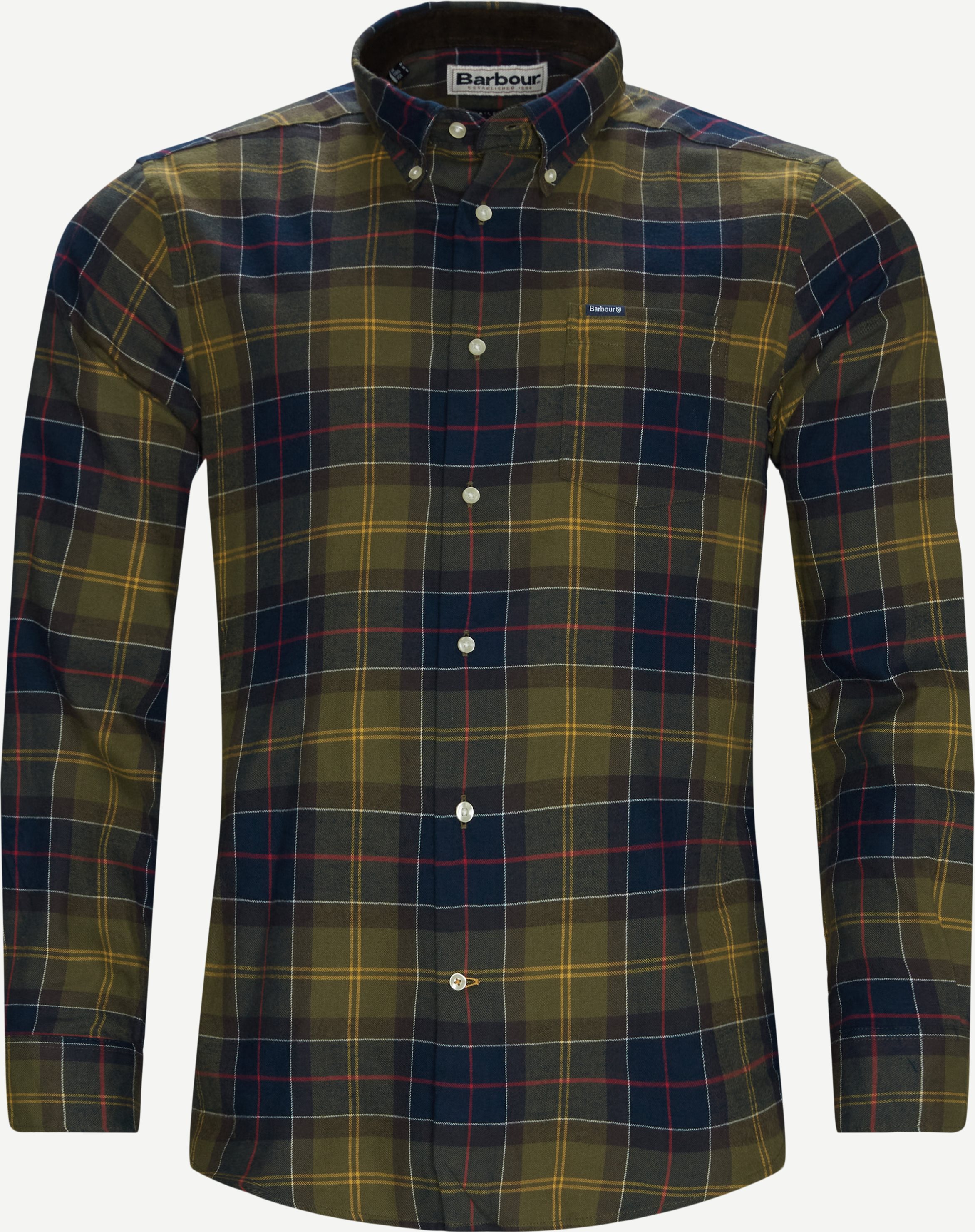 Vertrauenshemd - Hemden - Tailored fit - Oliv