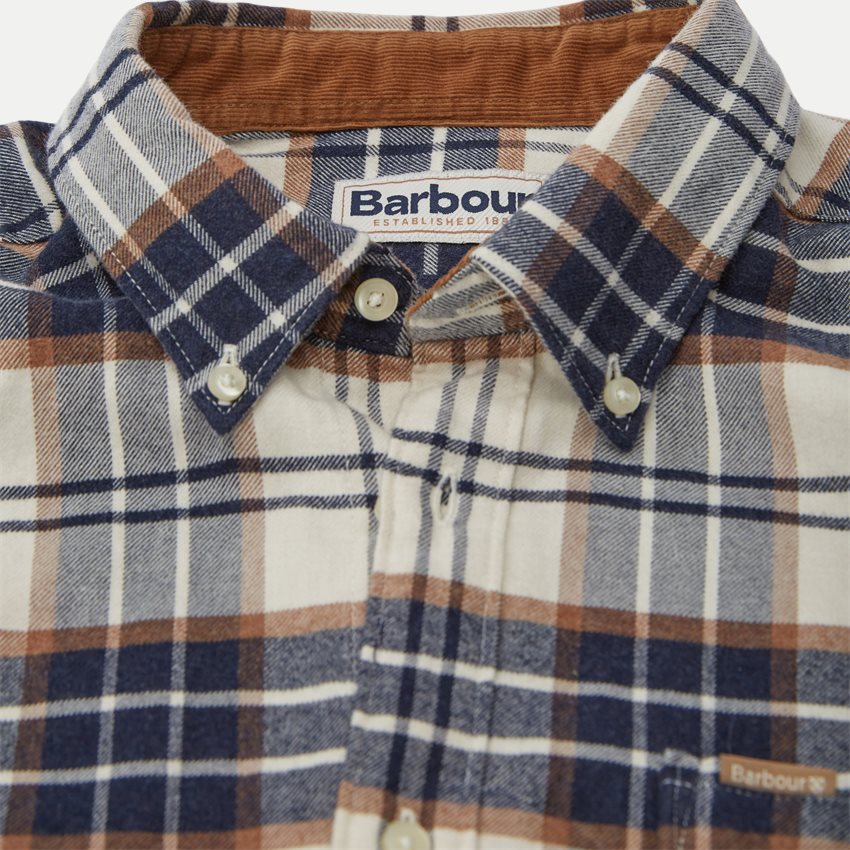 Barbour Shirts PORTS DOWN ECRU
