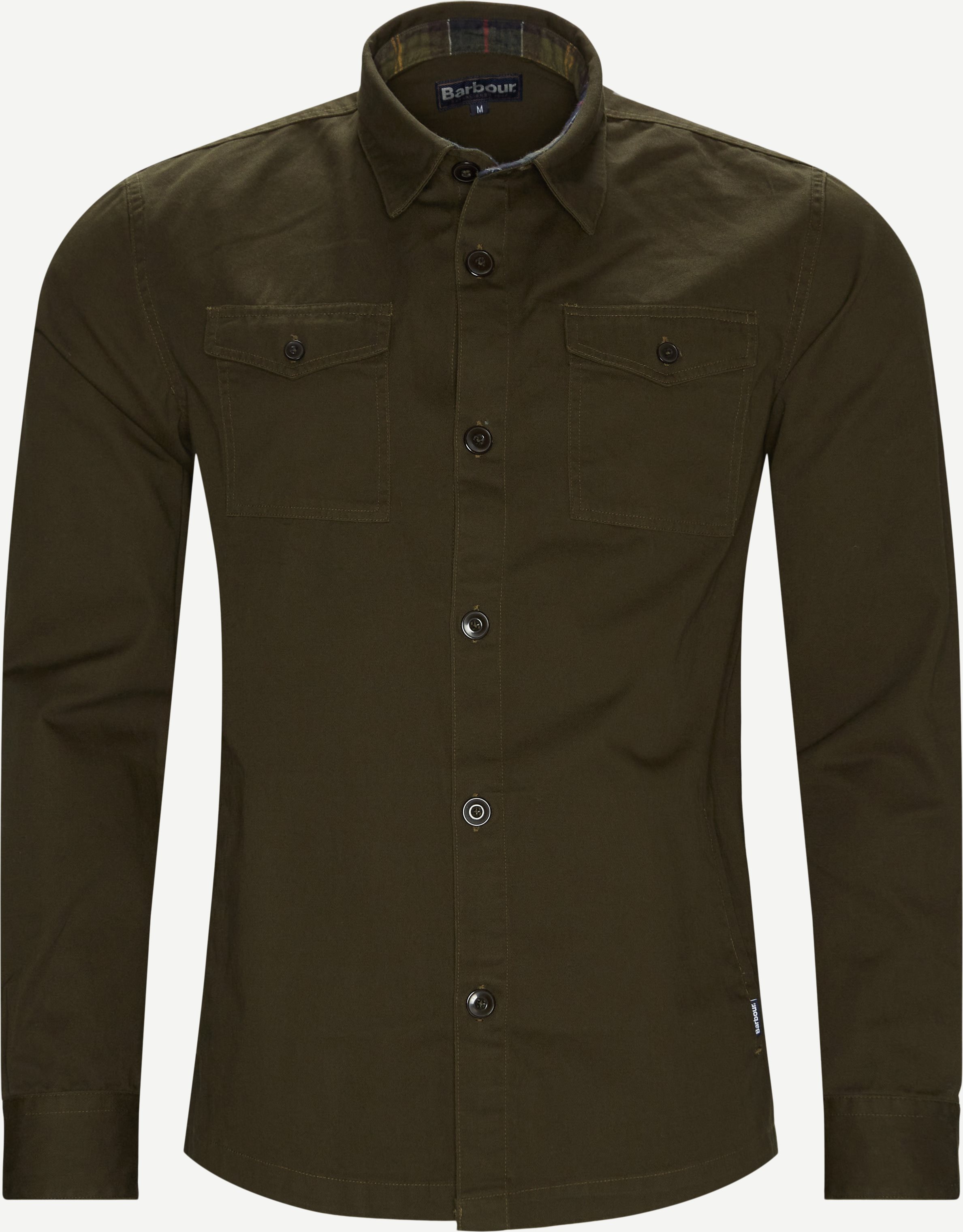 Essential Twill-Überhemd - Hemden - Regular fit - Oliv