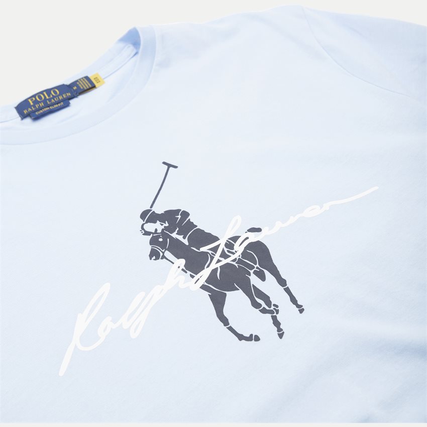 Polo Ralph Lauren T-shirts 710839050 LYSBLÅ