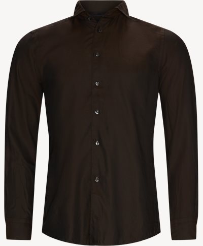 Cotton – Tencel Soft Shirt Cotton – Tencel Soft Shirt | Brown