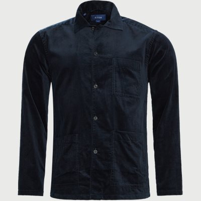 0772 Corduroy Overshirt Regular fit | 0772 Corduroy Overshirt | Blue