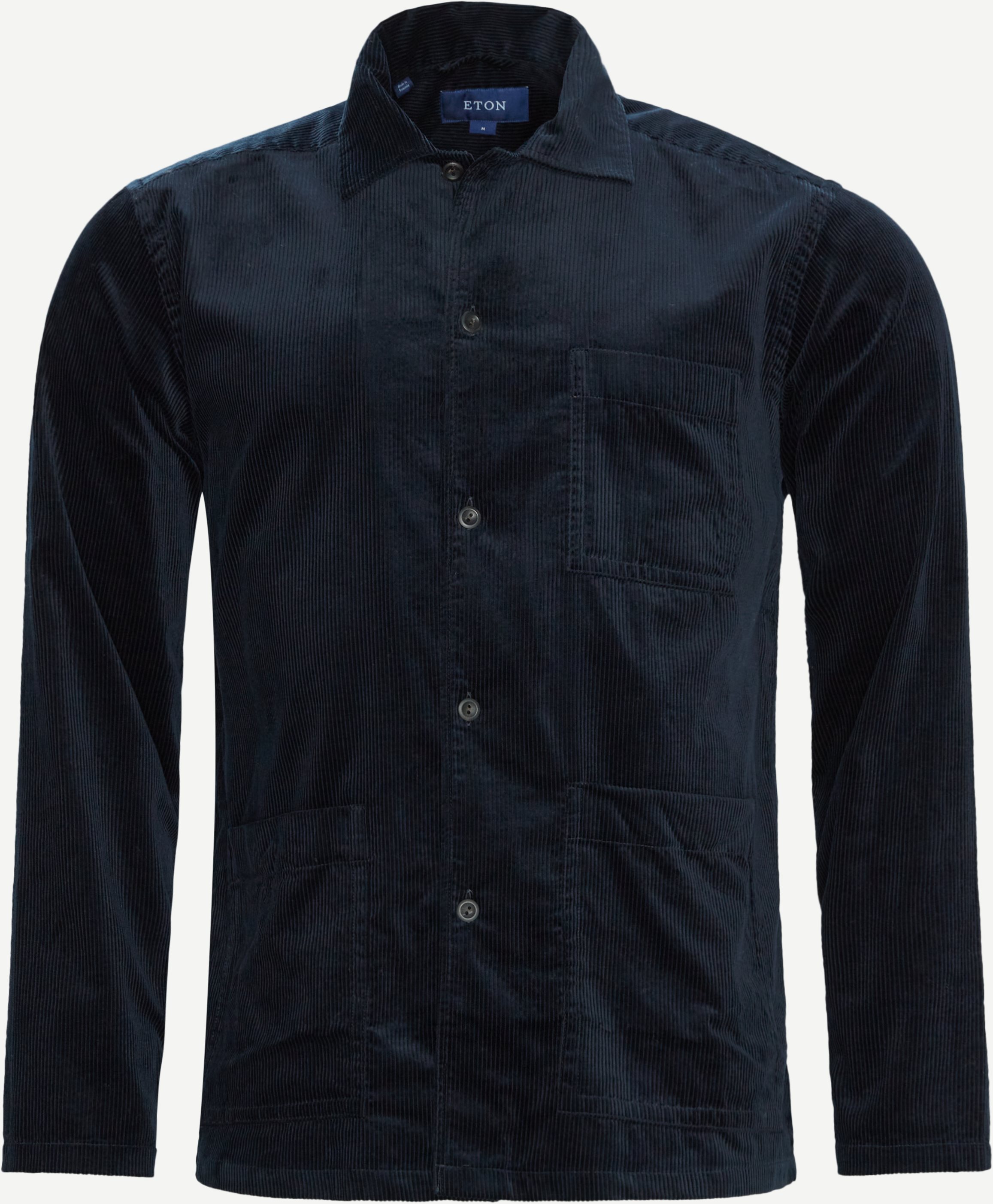 0772 Corduroy Overshirt - Blazer - Regular fit - Blå