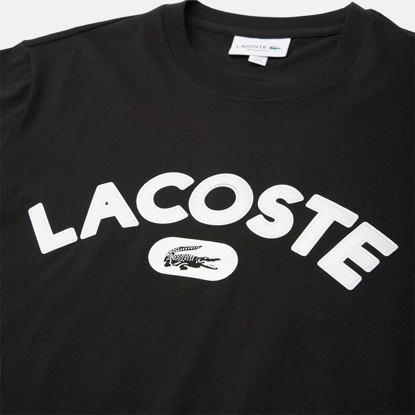 Lacoste T-shirts TH7046 SORT