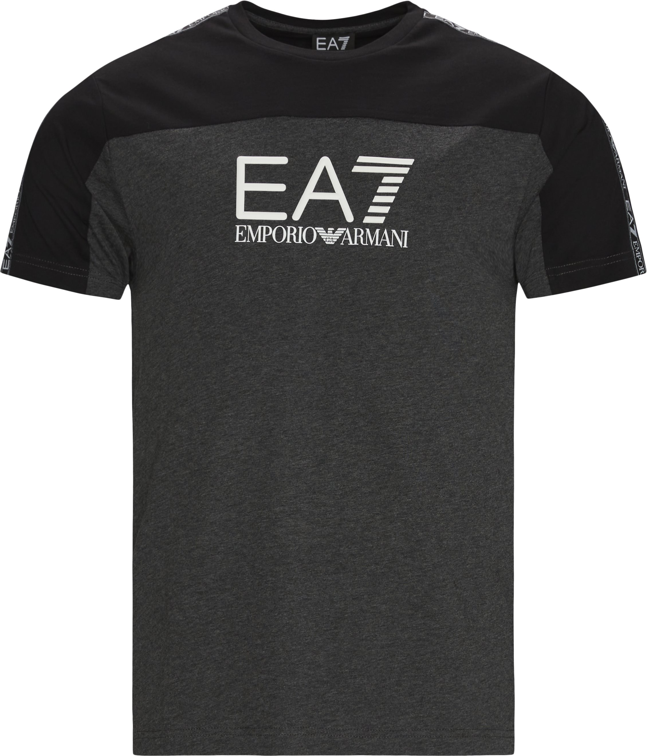 PJ7CZ Logo T-shirt - T-shirts - Regular fit - Grey