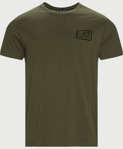 T-shirt med logga i PJM9Z Regular fit | T-shirt med logga i PJM9Z | Grön