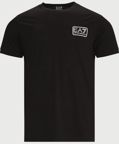 T-shirt med logga i PJM9Z Regular fit | T-shirt med logga i PJM9Z | Svart