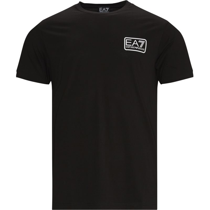 Ea7 Pjm9z Logo T-shirt Sort
