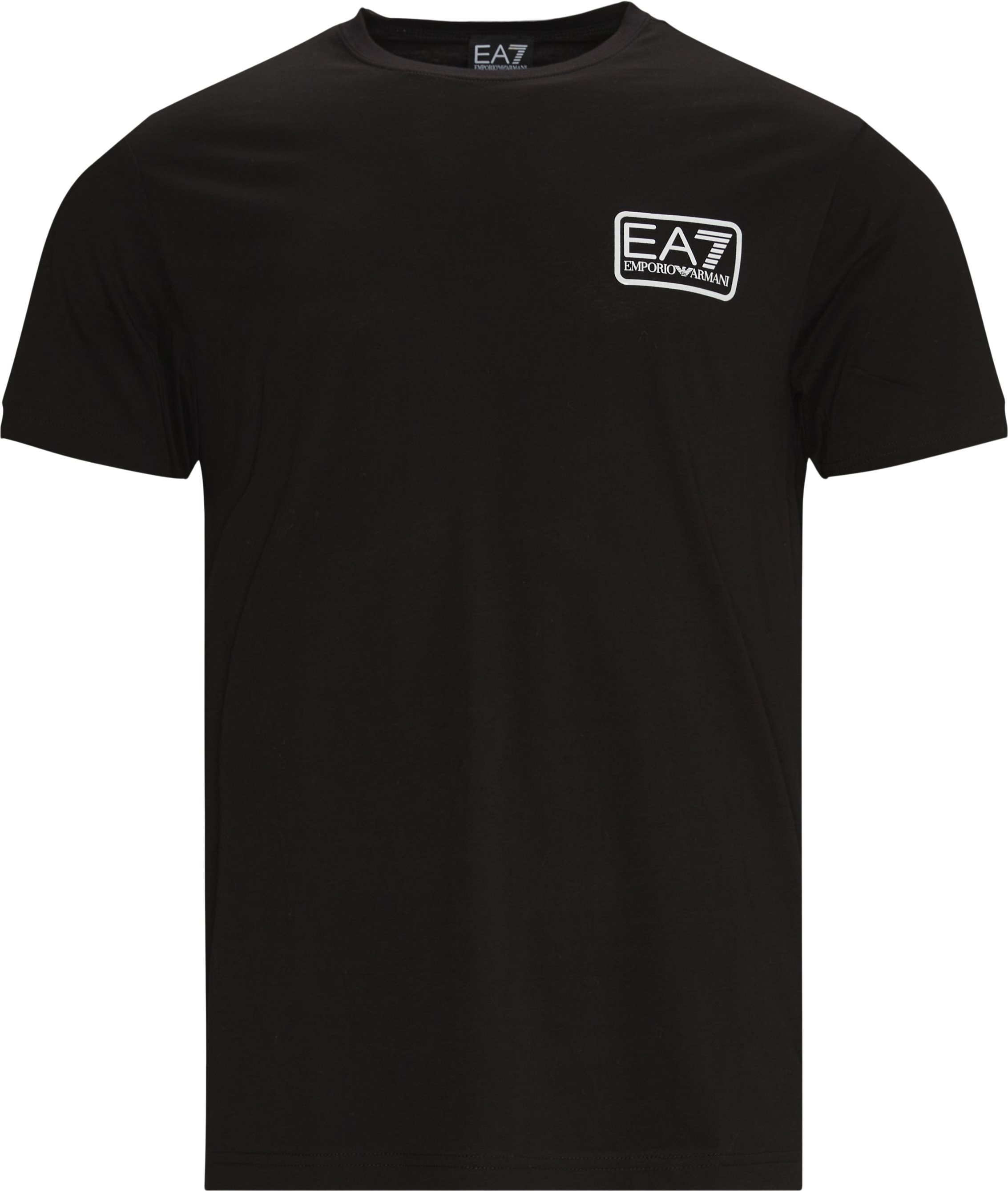 T-shirt med logga i PJM9Z - T-shirts - Regular fit - Svart