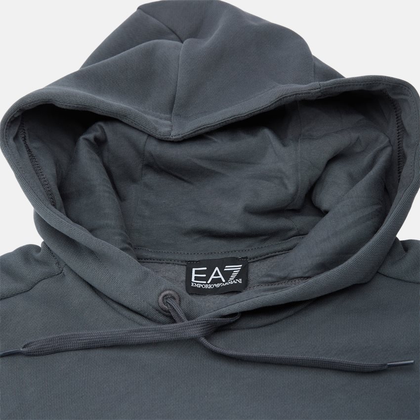 EA7 Sweatshirts PJ07Z-6KPM88 GRÅ