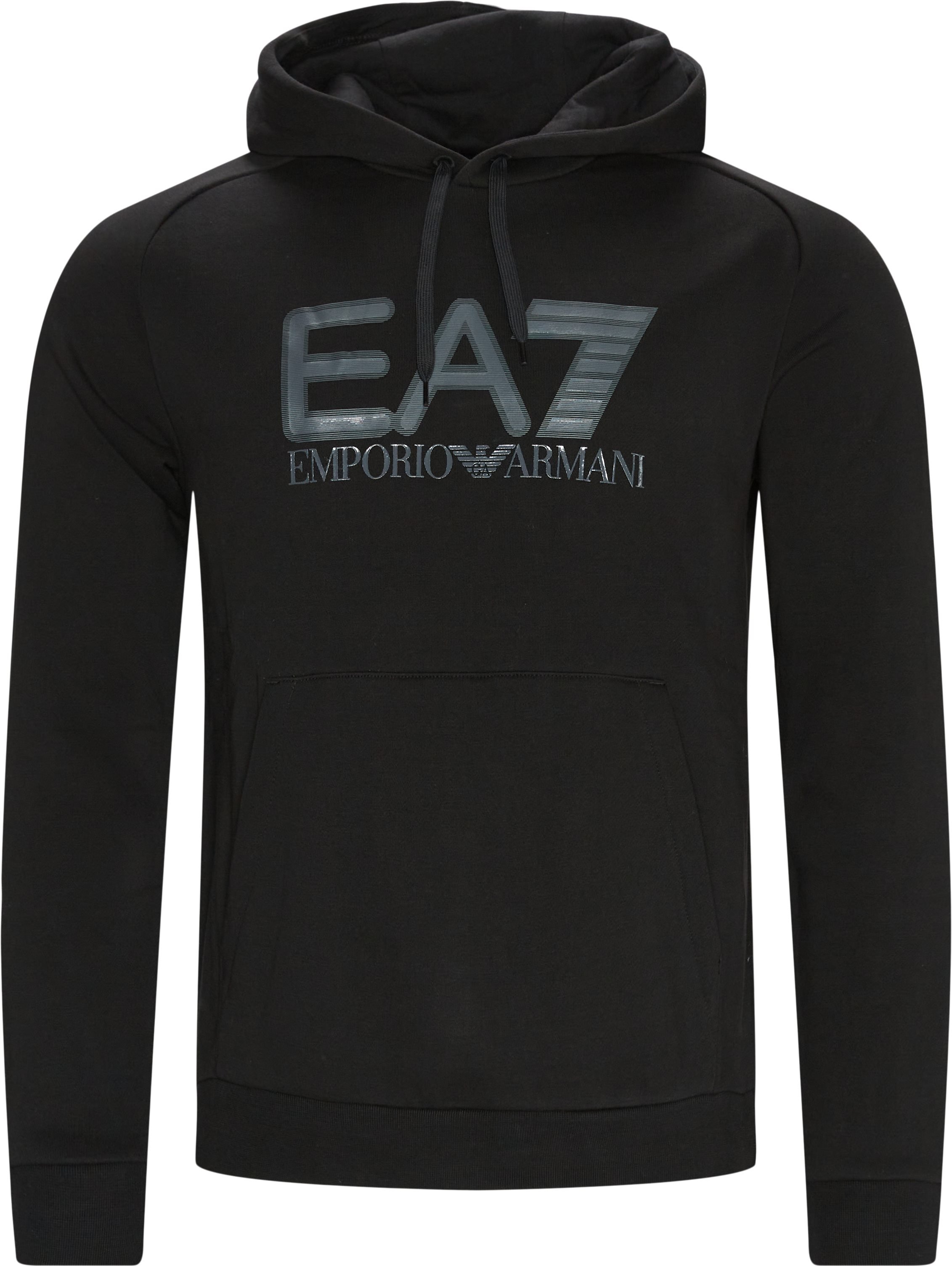 EA7 Sweatshirts PJ07Z-6KPM88 Svart
