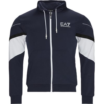 Zip Sweatshirt Regular fit | Zip Sweatshirt | Blå