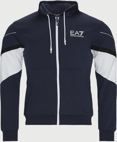 Zip Sweatshirt Regular fit | Zip Sweatshirt | Blå