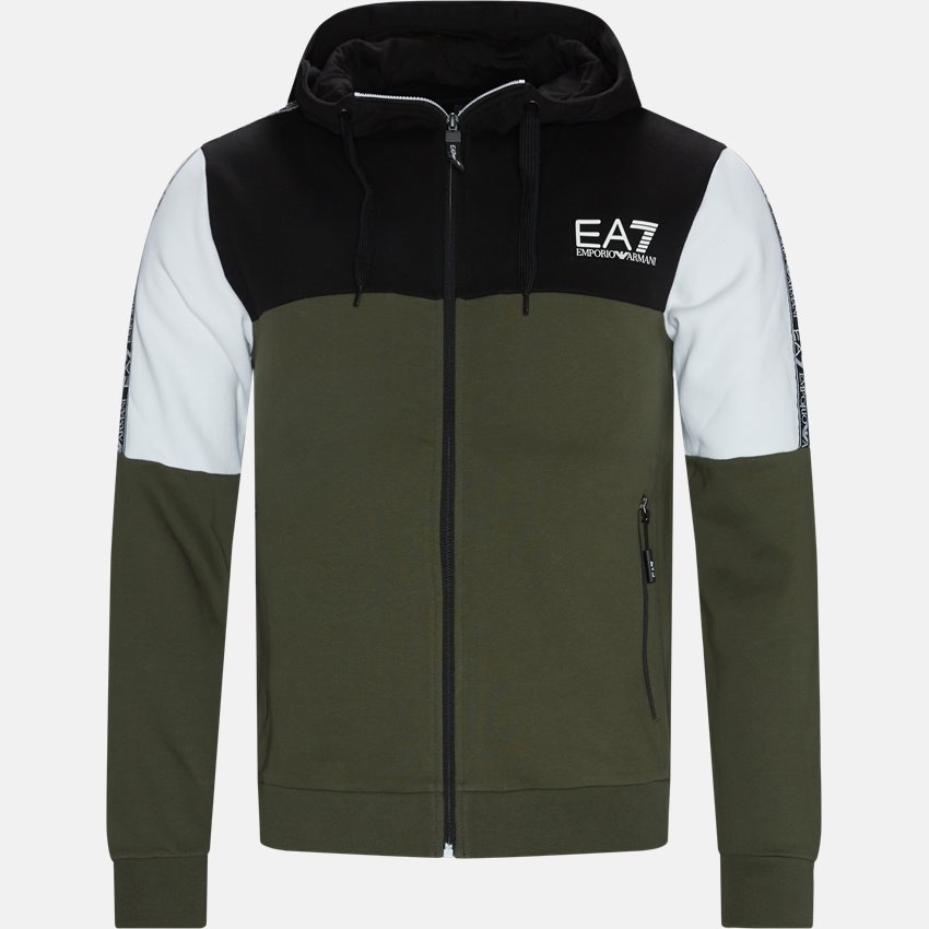 EA7 Sweatshirts PJ07Z-6KPV63 GRØN
