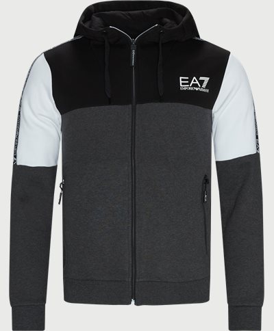 Pj07z-6kpv63 Zip Sweatshirt Regular fit | Pj07z-6kpv63 Zip Sweatshirt | Svart