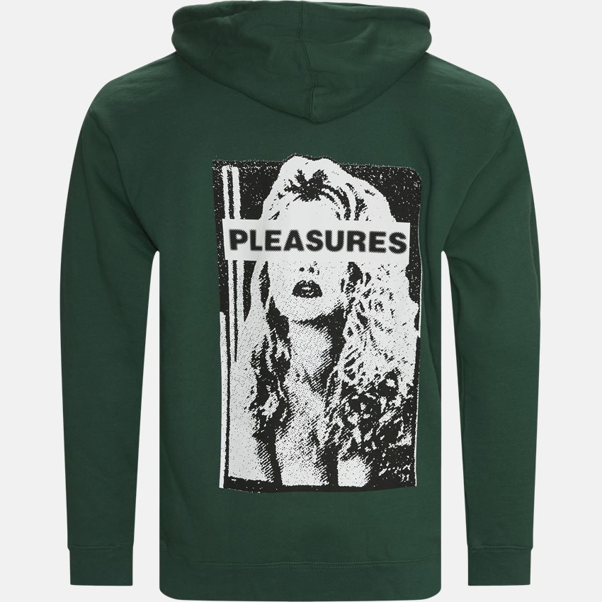 Pleasures Sweatshirts HATE FREE SWEAT GREEN