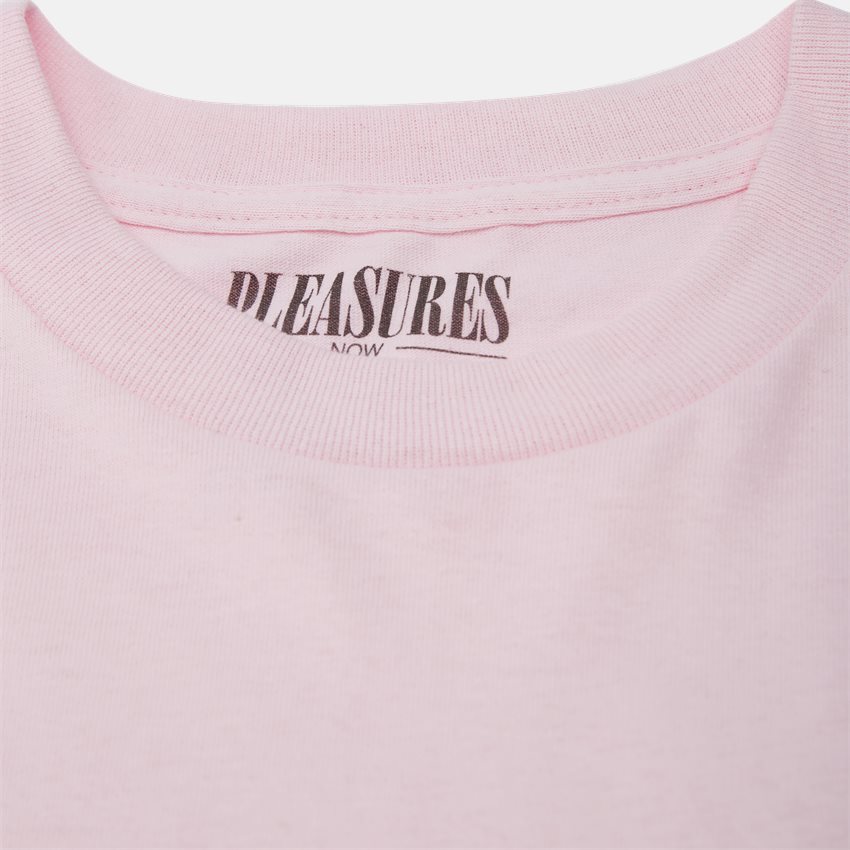 Pleasures T-shirts SUFFER PINK