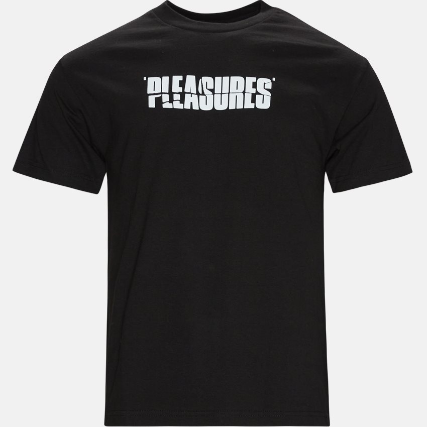 Pleasures T-shirts STRESS JAZZ TEE BLACK