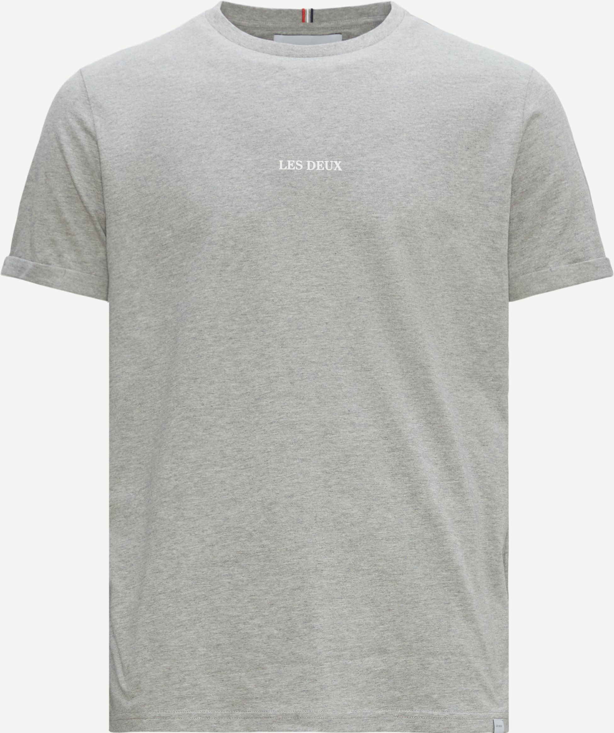 Lins T-shirt - T-shirts - Regular fit - Grå