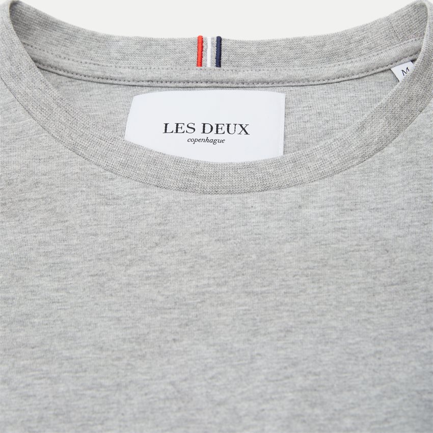 Les Deux T-shirts LENS LDM101046 GRÅ