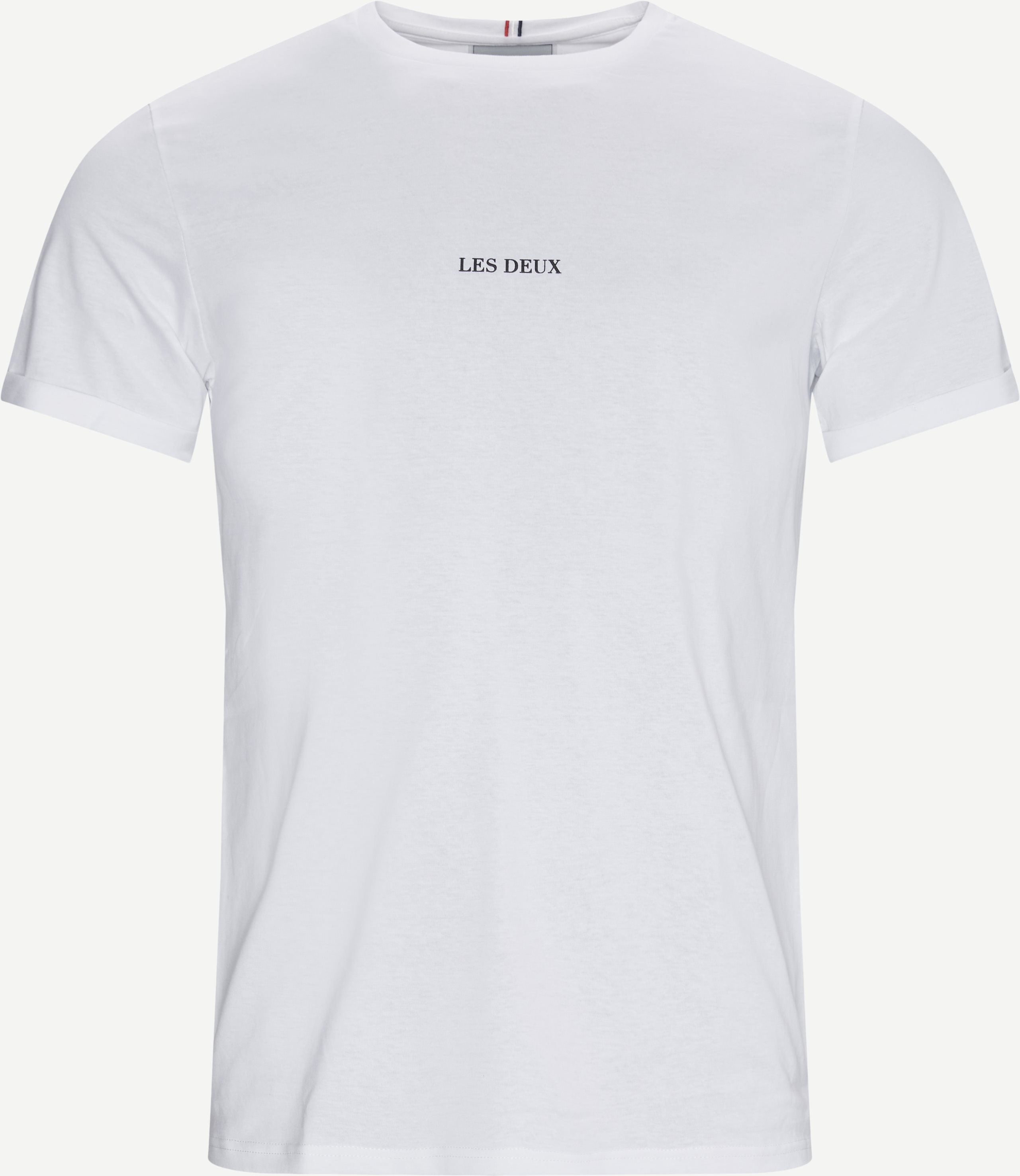 Lens T-shirt - T-shirts - Regular fit - Hvid