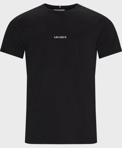 Les Deux T-shirts LENS LDM101046 Sort