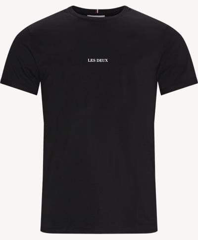 Lins T-shirt Regular fit | Lins T-shirt | Svart
