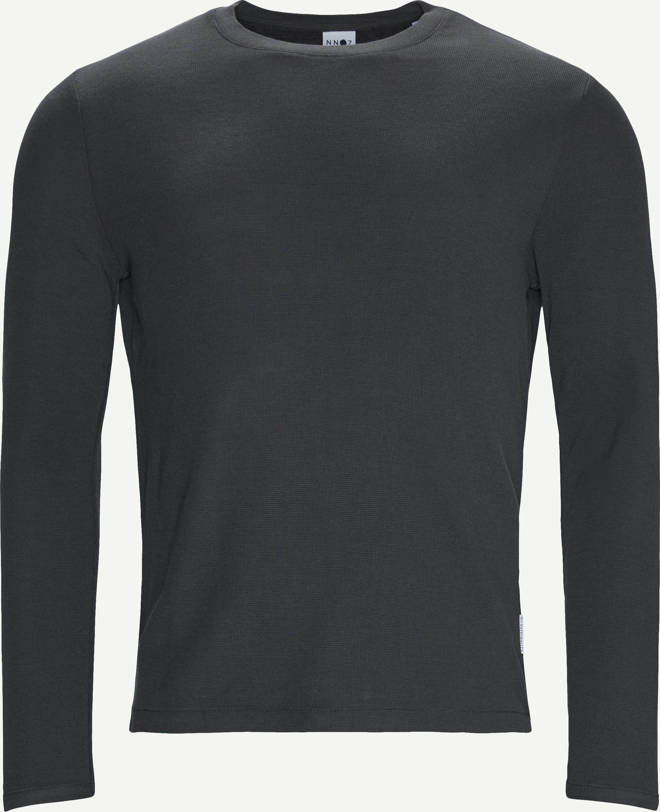 Clive Langarmshirt - T-Shirts - Regular fit - Grau