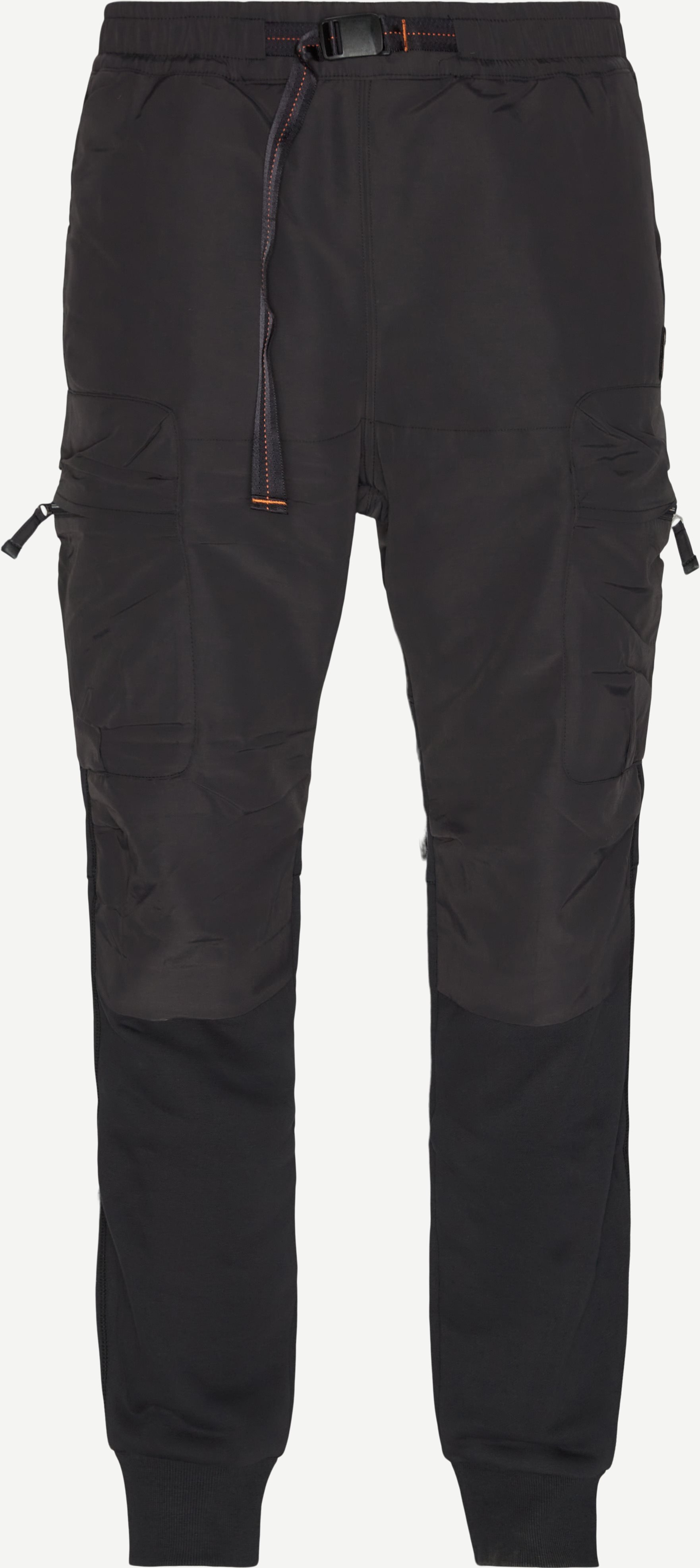 Osage RE04 Cargo Sweatpants - Bukser - Regular fit - Sort