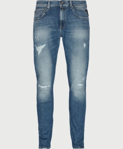 499 98R Broken Edge Johnfrus Jeans Skinny fit | 499 98R Broken Edge Johnfrus Jeans | Denim