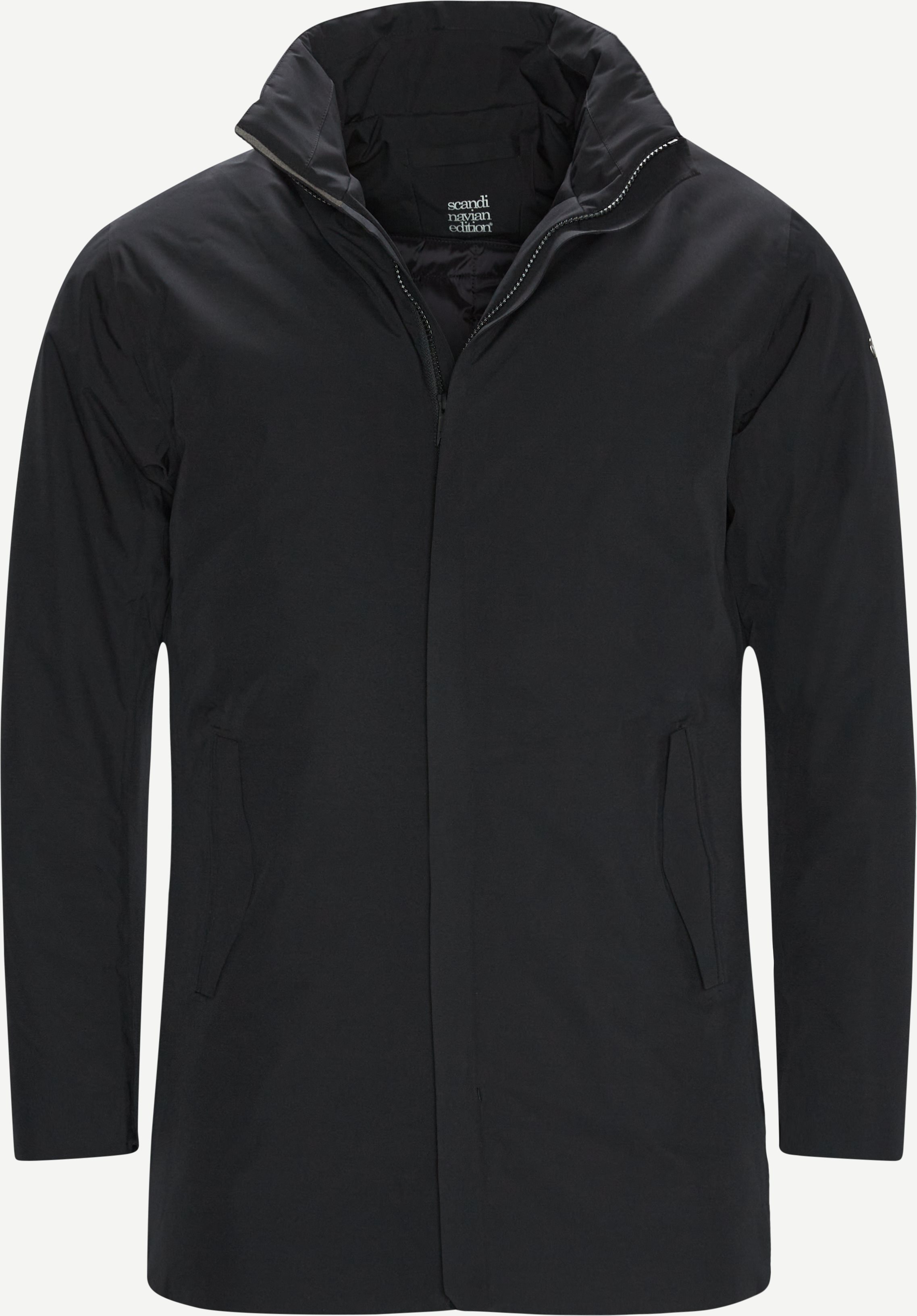 Town Coat - Jackets - Regular fit - Black