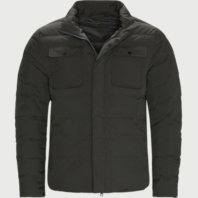 Column Down Jacket Fitted body fit | Column Down Jacket | Army