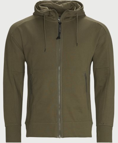 Diogonal Raised Hooded Sweatshirt Regular fit | Diogonal Raised Hooded Sweatshirt | Army