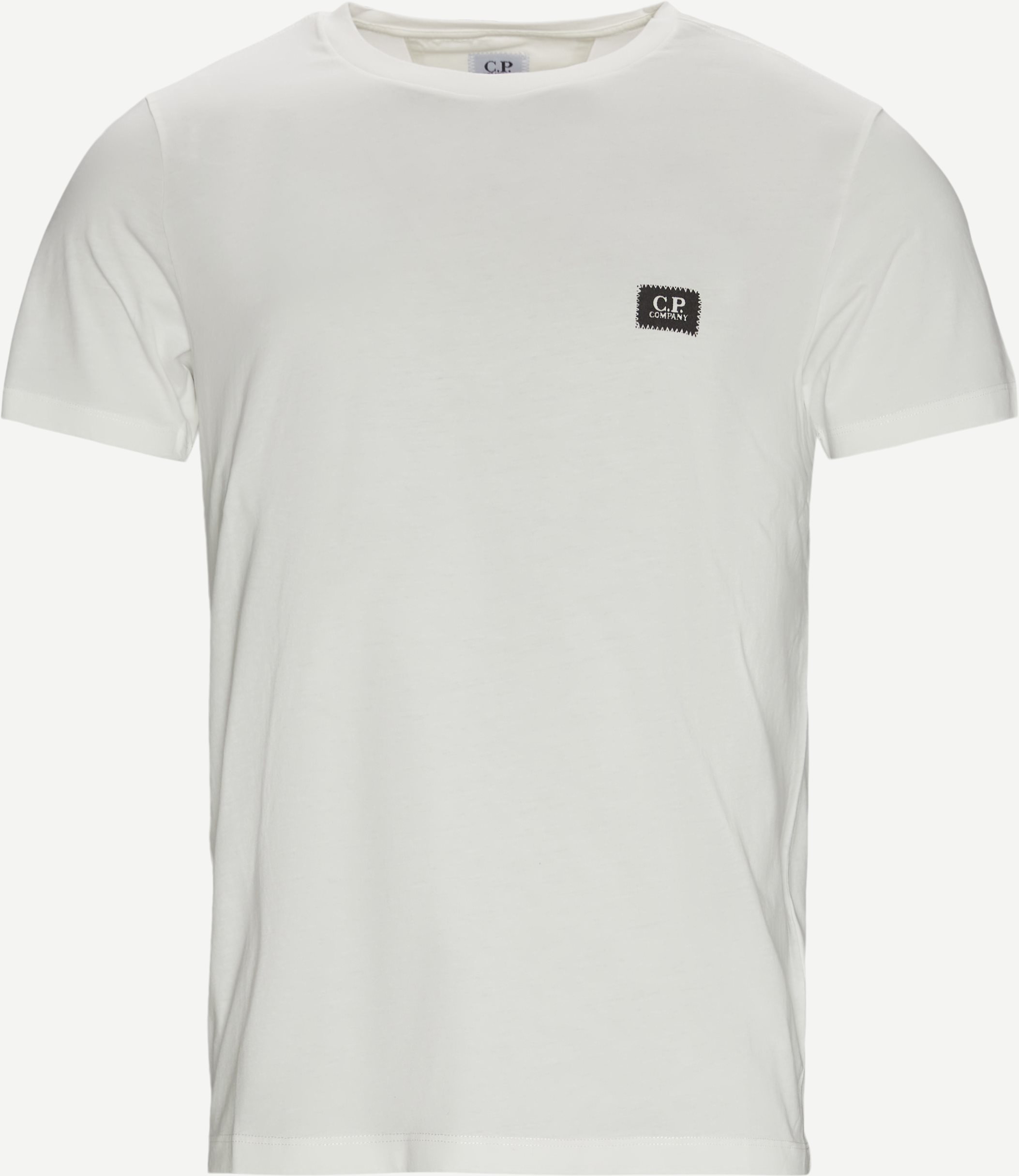 Jersey Tee - T-shirts - Regular fit - Hvid