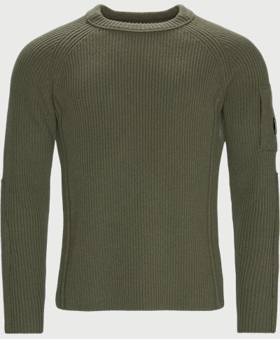 Knitted Sweatshirt Regular fit | Knitted Sweatshirt | Army