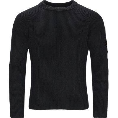 Knitted Sweatshirt Regular fit | Knitted Sweatshirt | Sort