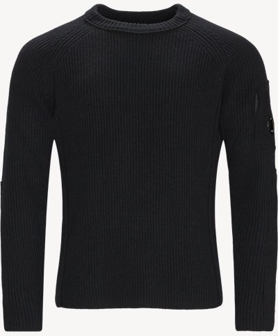 Knitted Sweatshirt Regular fit | Knitted Sweatshirt | Black