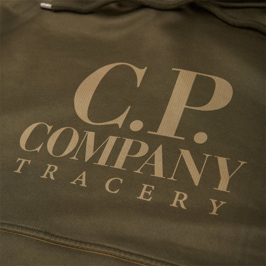 C.P. Company Sweatshirts SS205A 006198P OLIVEN