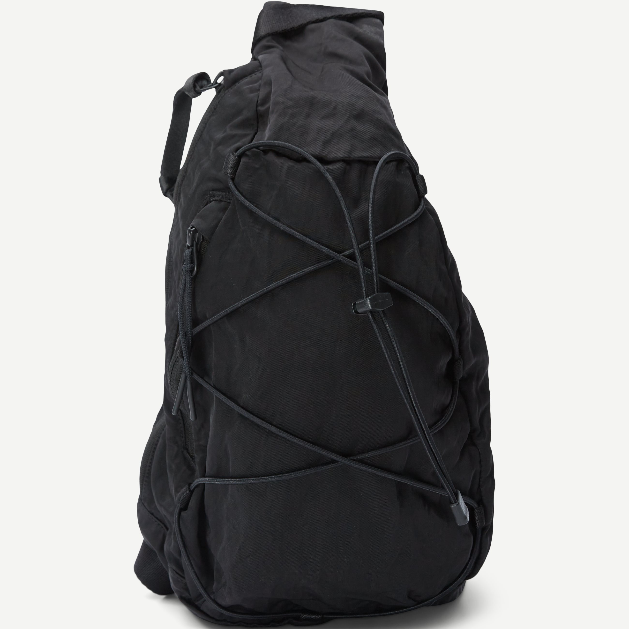 Nylon B Back Pack - Bags - Black