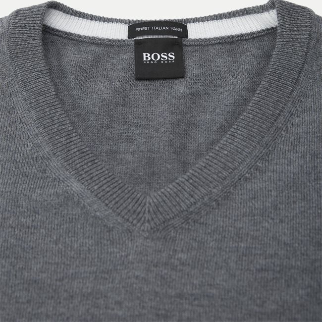 BARAM-L Knitwear GRÅ from BOSS