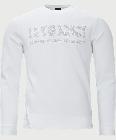 Salbo Pixel Sweatshirt Regular fit | Salbo Pixel Sweatshirt | White