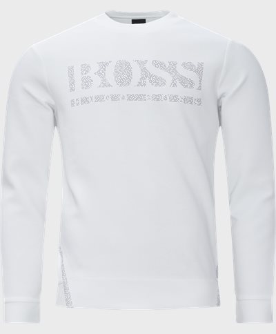 BOSS Athleisure Sweatshirts 50456419 SALBO ICONIC White